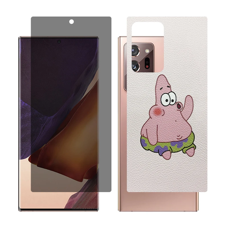محافظ صفحه نمایش حریم شخصی گلس مدل Together مناسب برای گوشی موبایل سامسونگ Galaxy Note20 Ultra 5G به همراه برچسب پوششی پشت گوشی