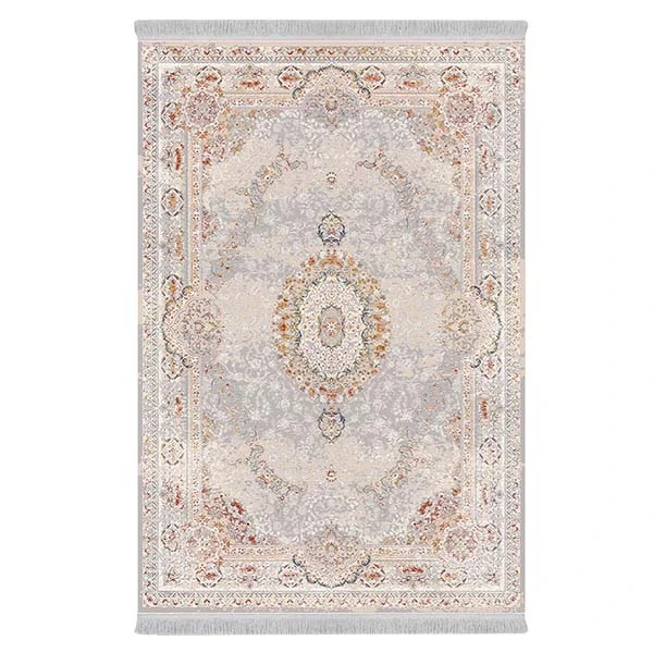 فرش پارچه‌ای دفه مدل فرشینه طرح مدرن کد 486