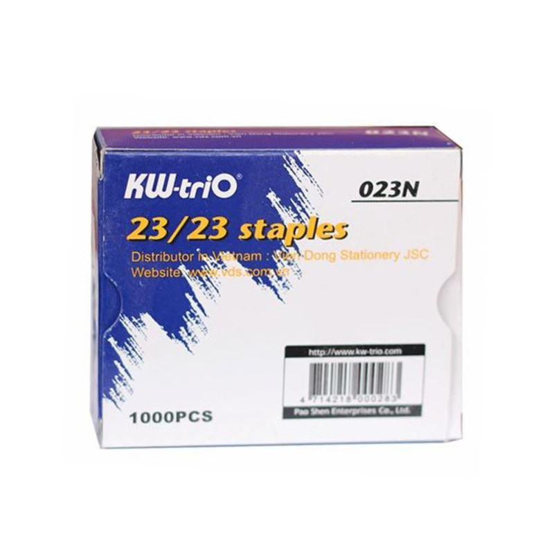 سوزن منگنه کی دبلیو تریو مدل 01 سایز 23/23 بسته 1000 عددی