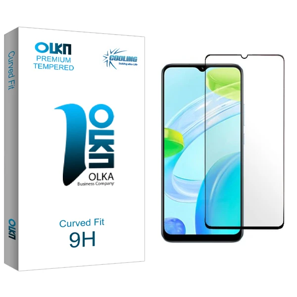 محافظ صفحه نمایش سرامیکی کولینگ مدل Olka مناسب برای گوشی موبایل ریلمی C30