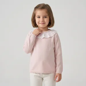 پلیور بافت دخترانه آی چیلک مدل 21082-07 