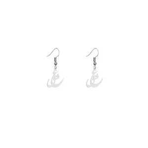 گوشواره زنانه هایکا طرح عشق مدل ha-150