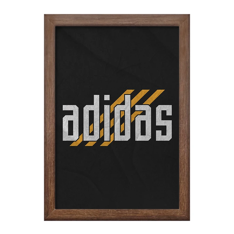تابلو خندالو طرح آدیداس (Adidas) کد 36951