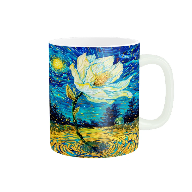 ماگ پادآفرین مدل شب های پرستاره ونگوگ کد p9572