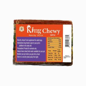 نقد و بررسی اسنک تشویقی سگ مانچی مدل مدادی King Chewy بسته 50 عددی توسط خریداران