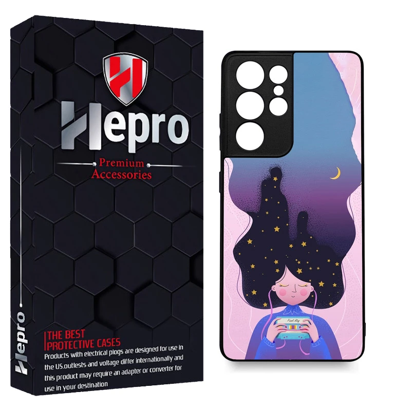 کاور هپرو طرح فانتزی مدل TPU مناسب برای گوشی موبایل سامسونگ Galaxy S21 ULTRA