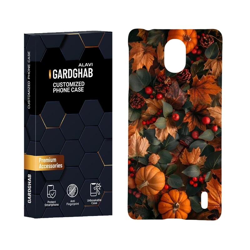 کاور گارد قاب علوی مدل هنری مناسب برای گوشی موبایل نوکیا 1Plus