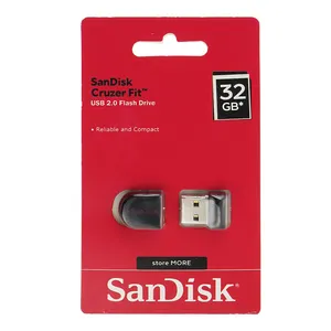 فلش مموری سن دیسک مدل Cruzer Fit CZ33 ظرفیت 32 گیگابایت