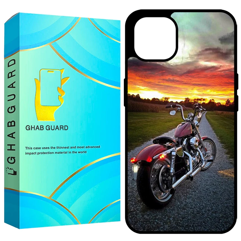  کاور قاب گارد طرح موتور مدل GCHP13 مناسب برای گوشی موبایل اپل iPhone 13