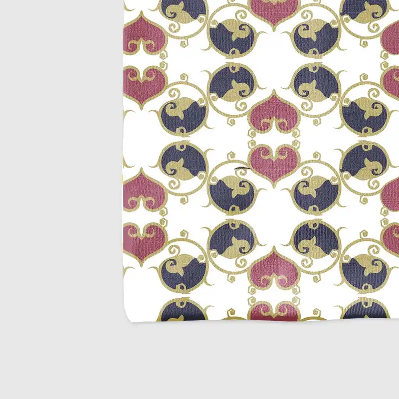 دستمال سر و گردن هاماگراف مدل بته جقه دار