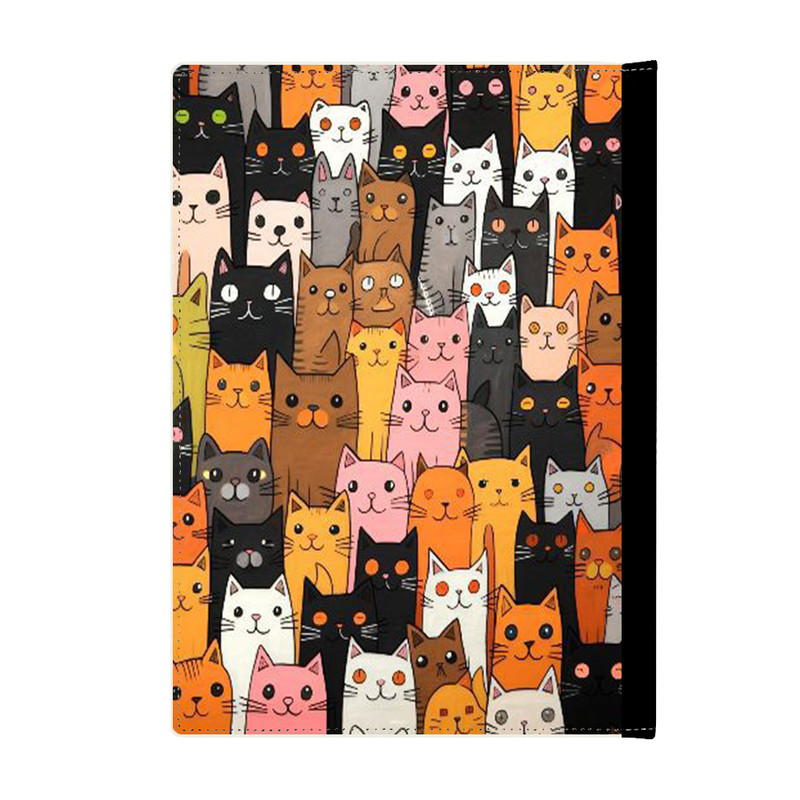 کلاسور مدل فانتزی طرح گربه  کد 04