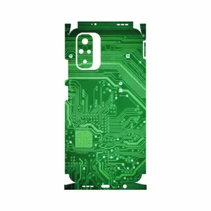 MAHOOT Green-Printed-Circuit-Board-FullSkin Cover Sticker for Xiaomi Redmi Note 10s