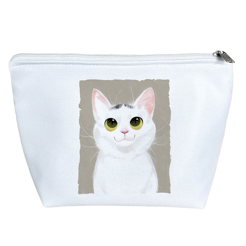 کیف لوازم آرایش دخترانه خندالو مدل گربه کد 2874