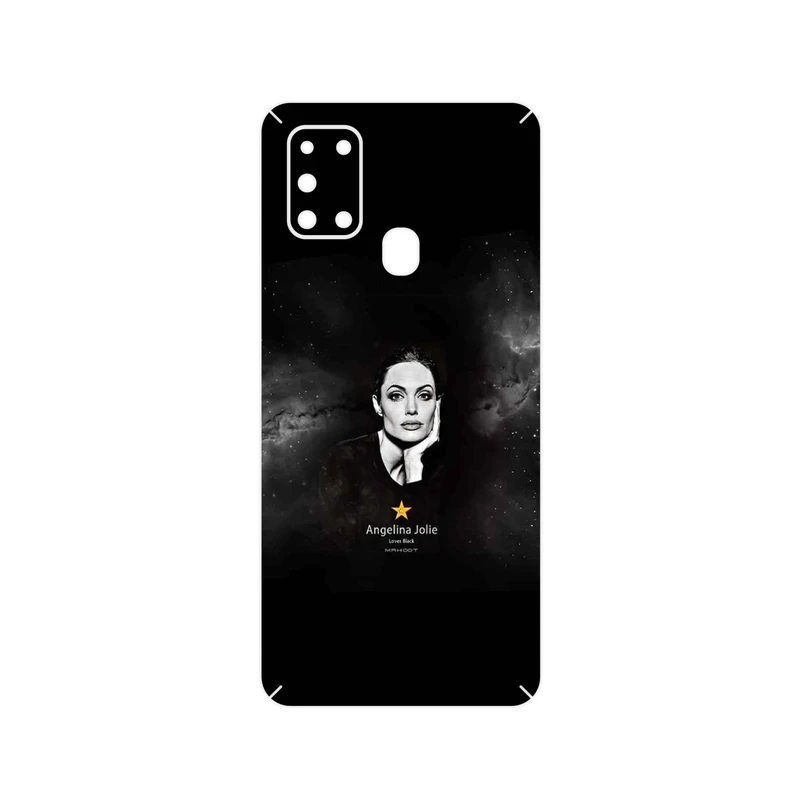 برچسب پوششی ماهوت مدل Angelina Jolie مناسب برای گوشی موبایل سامسونگ Galaxy A21s