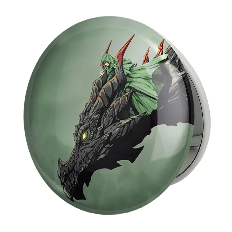 آینه جیبی خندالو طرح بازی اسکایریم (Skyrim) مدل تاشو کد 32751