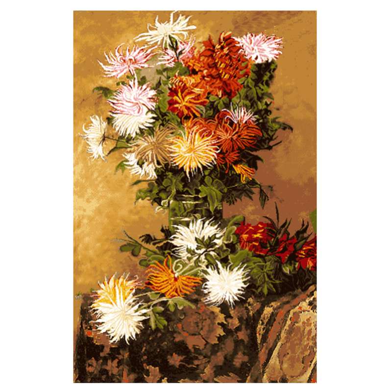 نخ و نقشه تابلوفرش مدل 25212