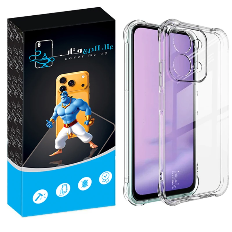 کاور علاالدین قاب مدل Crystal مناسب برای گوشی موبایل شیائومی Redmi 15c / Poco C85