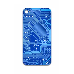 MAHOOT Blue Printed Circuit Board Cover Sticker for Apple iPhone 4s