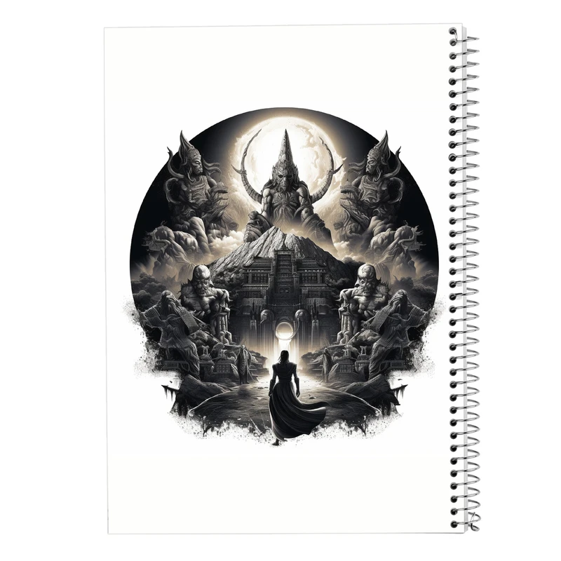 دفتر ژورنال نویسی 50 برگ مدوپد مدل نقطه ای طرح  ارباب حلقه ها The Lord of the Rings کد DF3060