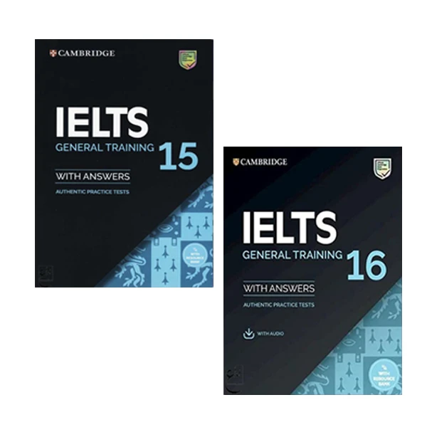 کتاب Cambridge IELTS General 15_16 اثر جمعی از نویسندگان انتشارات ابداع 2 جلدی
