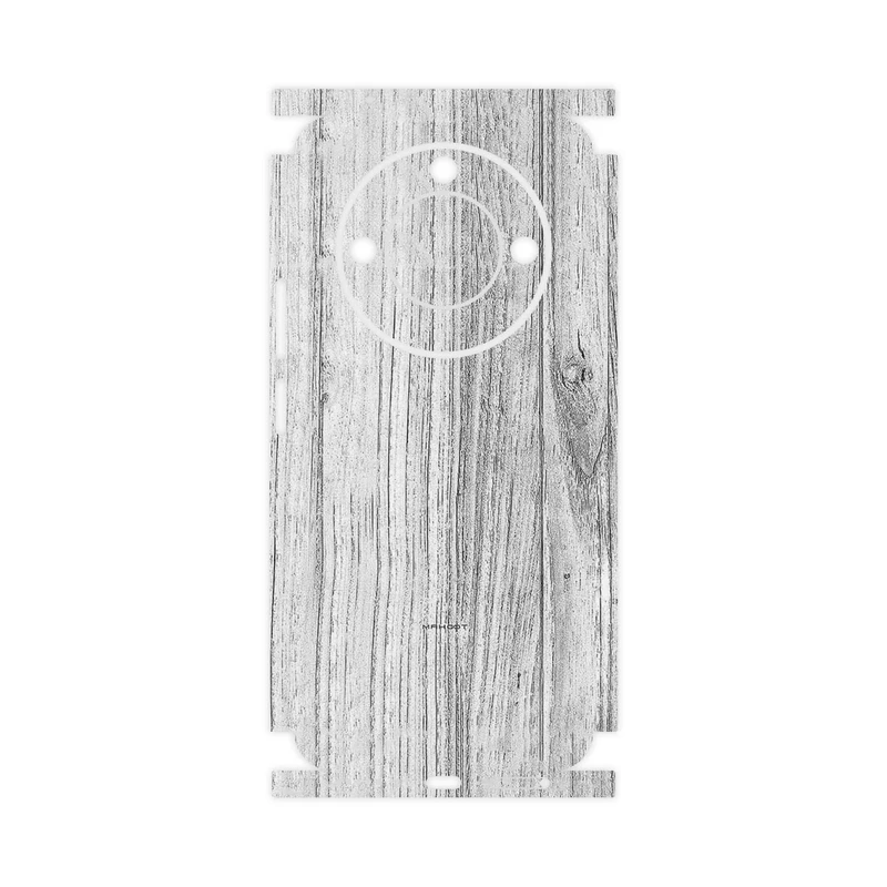 برچسب پوششی ماهوت مدل White_Wood-FullSkin مناسب برای گوشی موبایل آنر X9c Smart