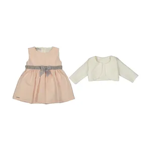 ست کت و پیراهن دخترانه پیانو مدل 3563-05