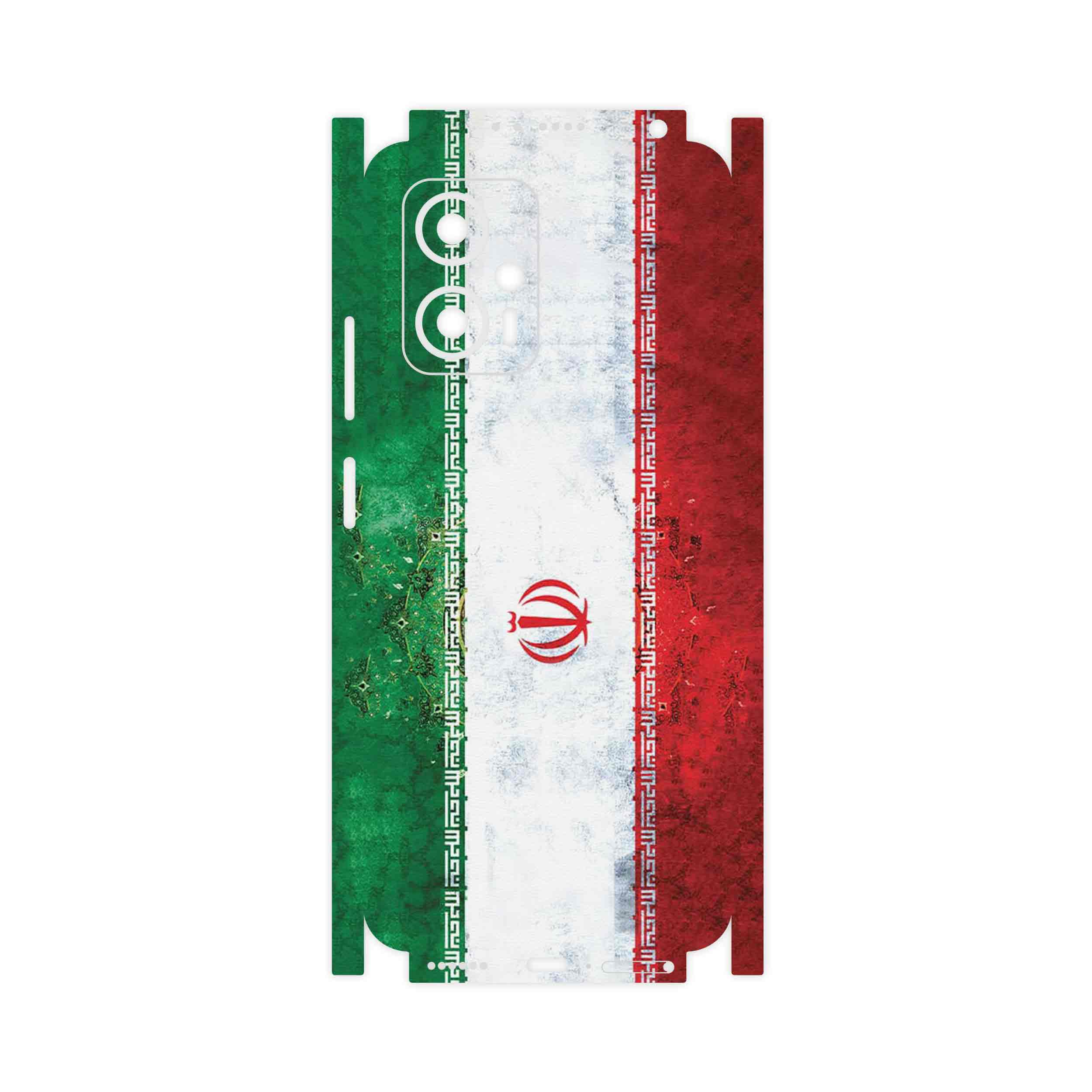 برچسب پوششی ماهوت مدل IRAN_Flag_1-FullSkin مناسب برای گوشی موبایل شیائومی Poco X4 GT