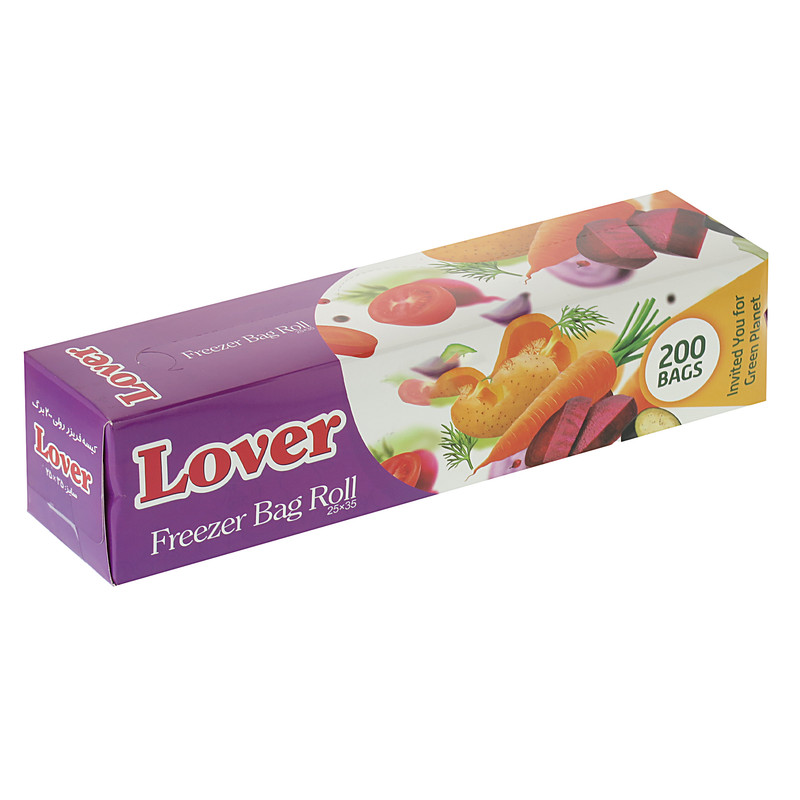 کیسه فریزر لاور مدل رول 200 عددی