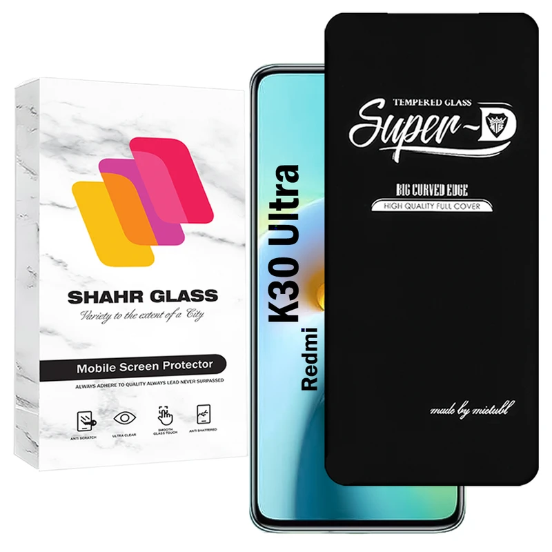 محافظ صفحه نمایش شهر گلس مدل SUPERDNSH مناسب برای گوشی موبایل شیائومی Redmi K30 Ultra  