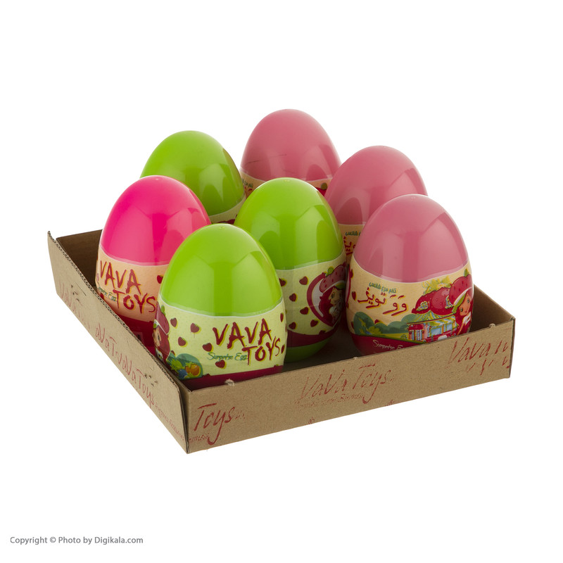 اسباب بازی شانسی ووتویز مدل Strawberry مجموعه 7 عددی