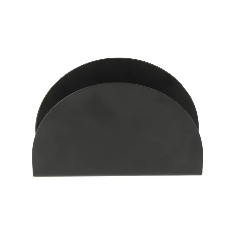 جای دستمال کاغذی مدل فلزی نیم دایره مجموعه 2 عددی