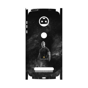 MAHOOT Dwayne Johnson-FullSkin Cover Sticker for Motorola Moto Z2 Force