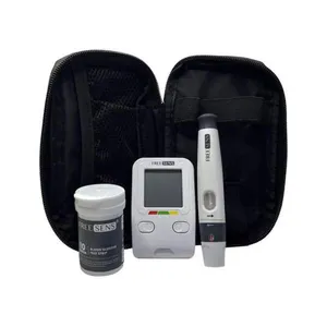 دستگاه تست قند خون فریسنس مدل TAG به همراه قلم و 100 عدد سوزن و 50 عدد نوار تست قند خون