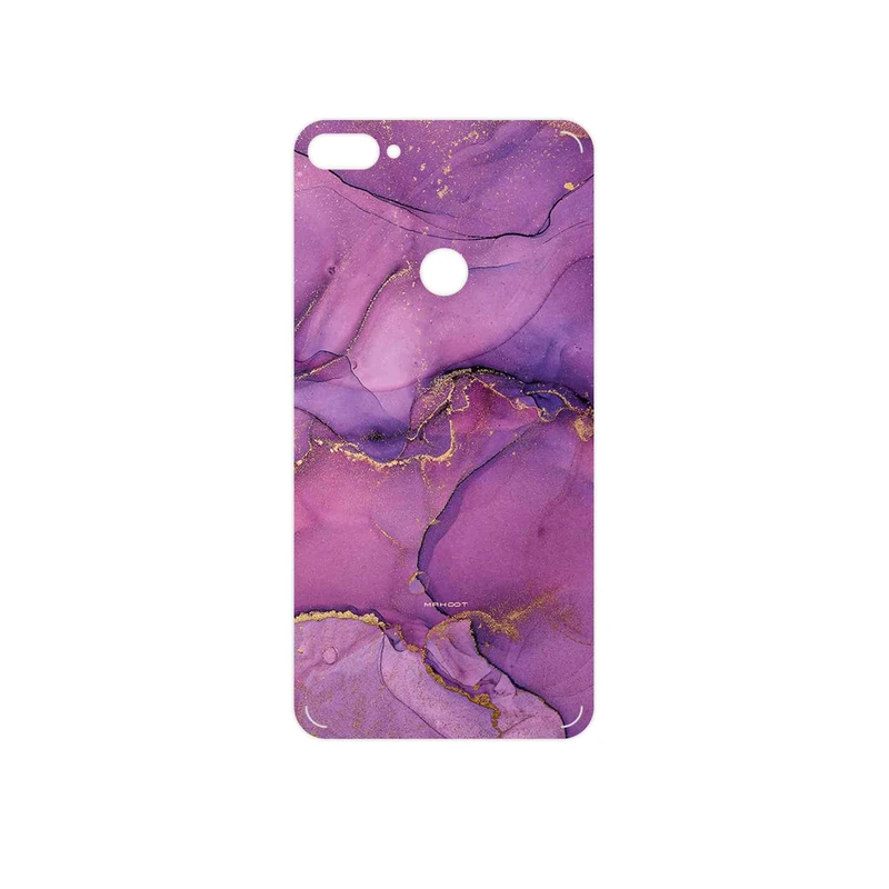 برچسب پوششی ماهوت مدل Purple Marble مناسب برای گوشی موبایل اچ تی سی Desire 12 Plus