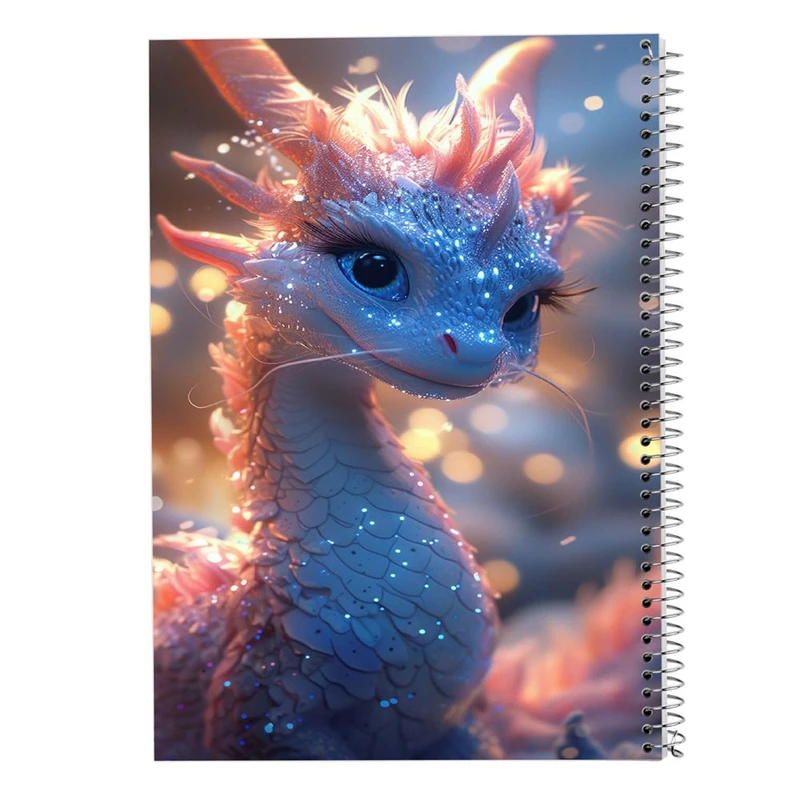 دفتر نقاشی 50 برگ مدوپد مدل اژدها کد DF16801