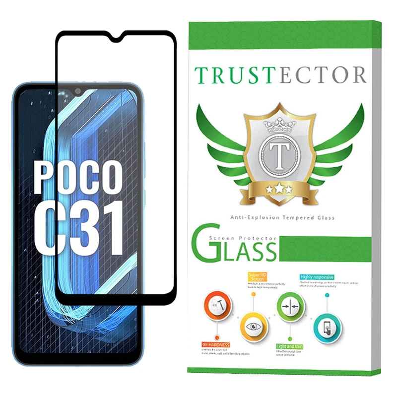 محافظ صفحه نمایش سرامیکی تراستکتور مدل CMA-T مناسب برای گوشی موبایل شیائومی Poco C31