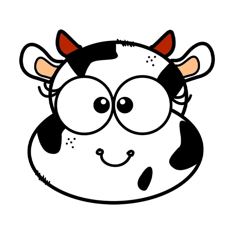 استیکر پارچه و لباس پاد آفرین مدل کارتونی کیوت فانتزی بامزه کد S3384