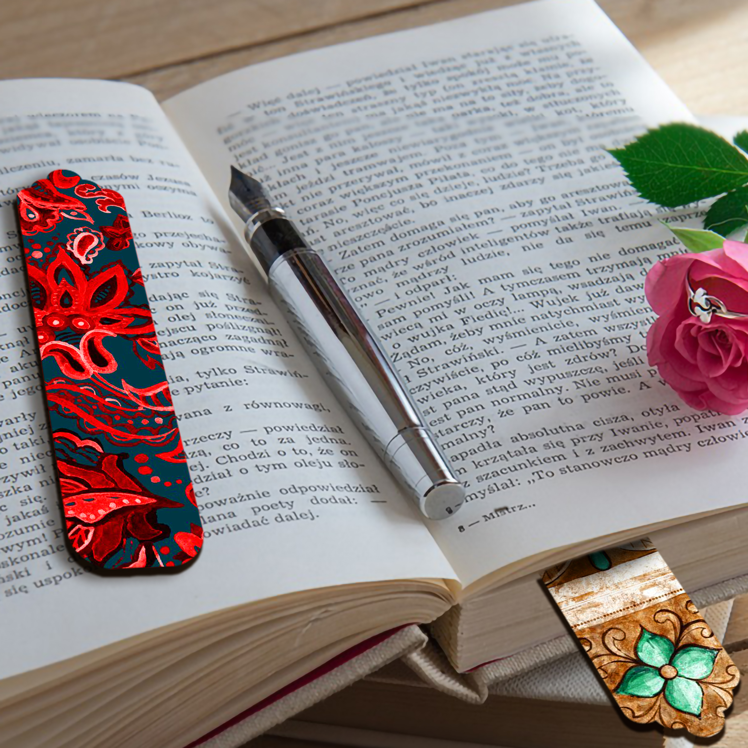 نشانگر کتاب لوکسینو مدل book_7 مجموعه 2 عددی