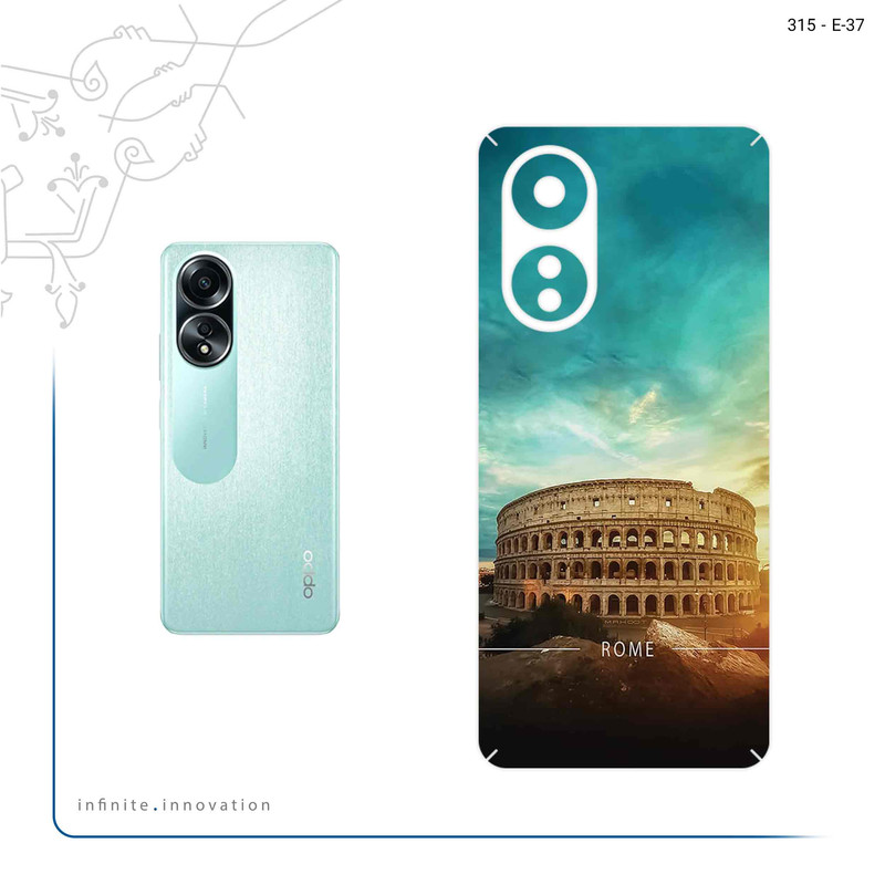 برچسب پوششی ماهوت مدل Rome_City مناسب برای گوشی موبایل اپو A58 4G