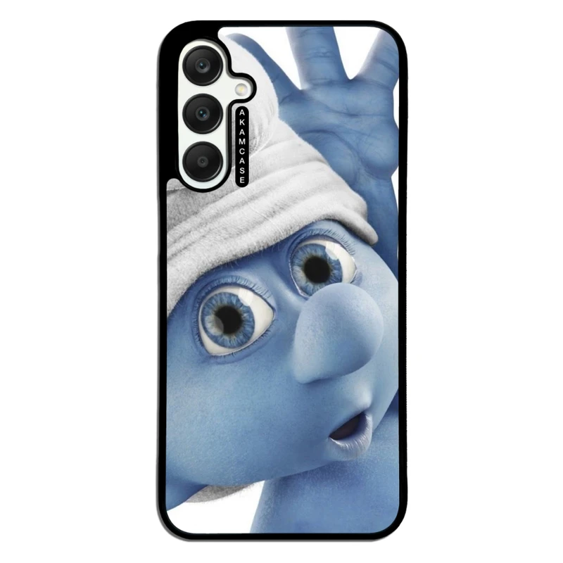کاور آکام مدل AMC-WSGA25-SMURFS-2 مناسب برای گوشی موبایل سامسونگ Galaxy A25
