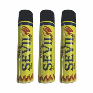 کپسول گاز فندک سویل کد ۱ حجم ۳۰۰ میلی لیتر مجموعه سه عددی