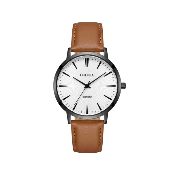 ساعت مچی عقربه‌ای کوارتز مردانه مدل بند چرمی کد nls-1050