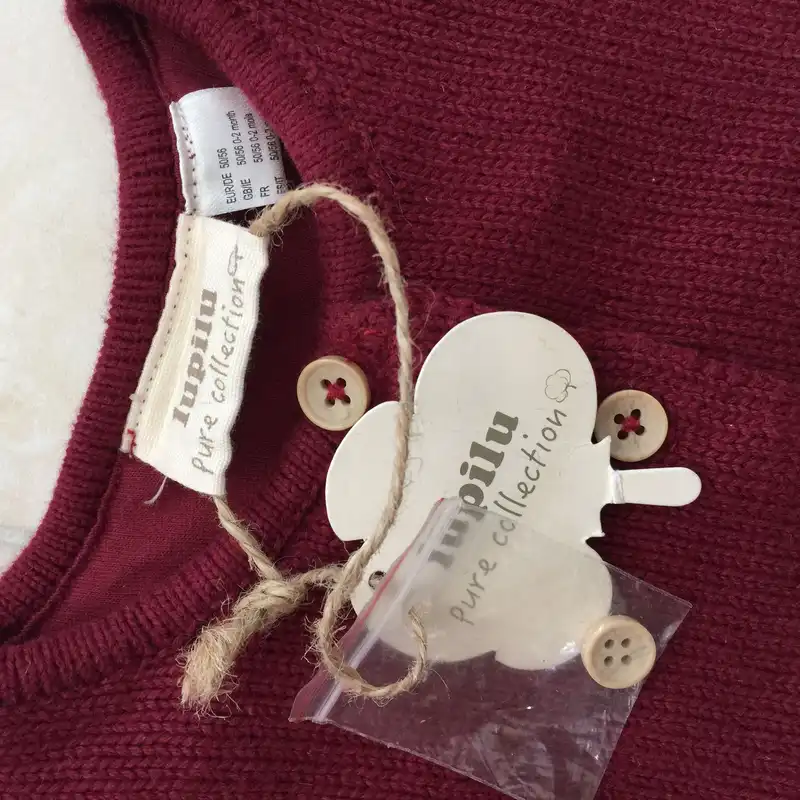 ژاکت نوزادی لوپیلو مدل عروسکی