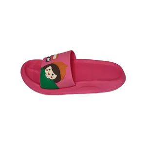 دمپایی بچگانه زیتون مدل هپی گرل PIK-007