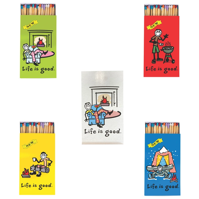  کبریت شومینه طرح زندگی خوب بسته 5 عددی