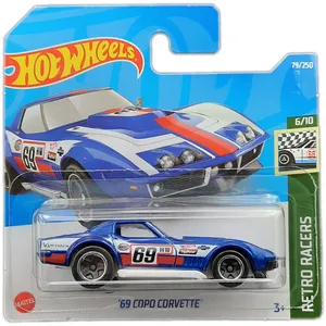 ماشین بازی هات ویلز مدل 69 COPO CORVETTE