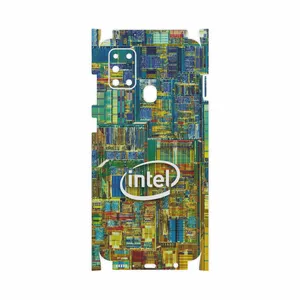 MAHOOT Intel Brand-FullSkin Cover Sticker for Samsung Galaxy A21s