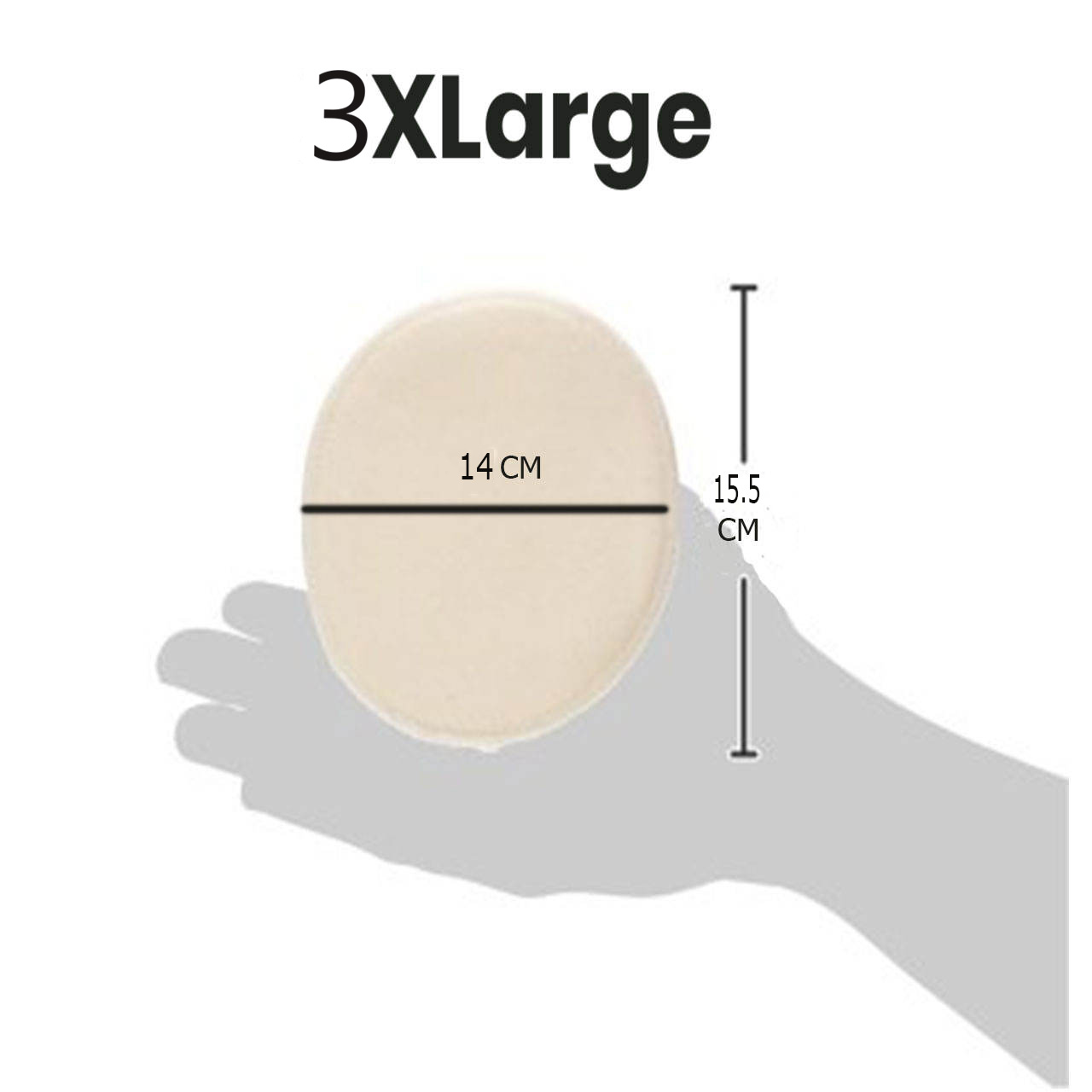 پد عرق گیر هیاهو مدل Sweatex Man 3XL بسته 6 عددی -  - 3