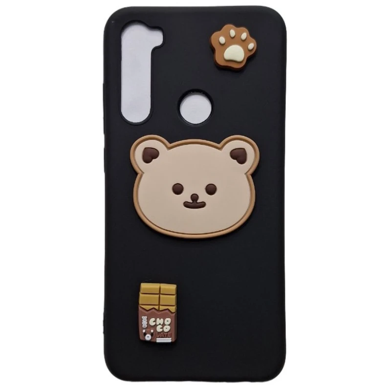 کاور طرح عروسک خرسی مدل Note8 مناسب برای گوشی موبایل شیائومی Redmi Note 8
