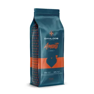 دانه قهوه 70% عربیکا 30% روبوستا دنیلوس - 200 گرم
